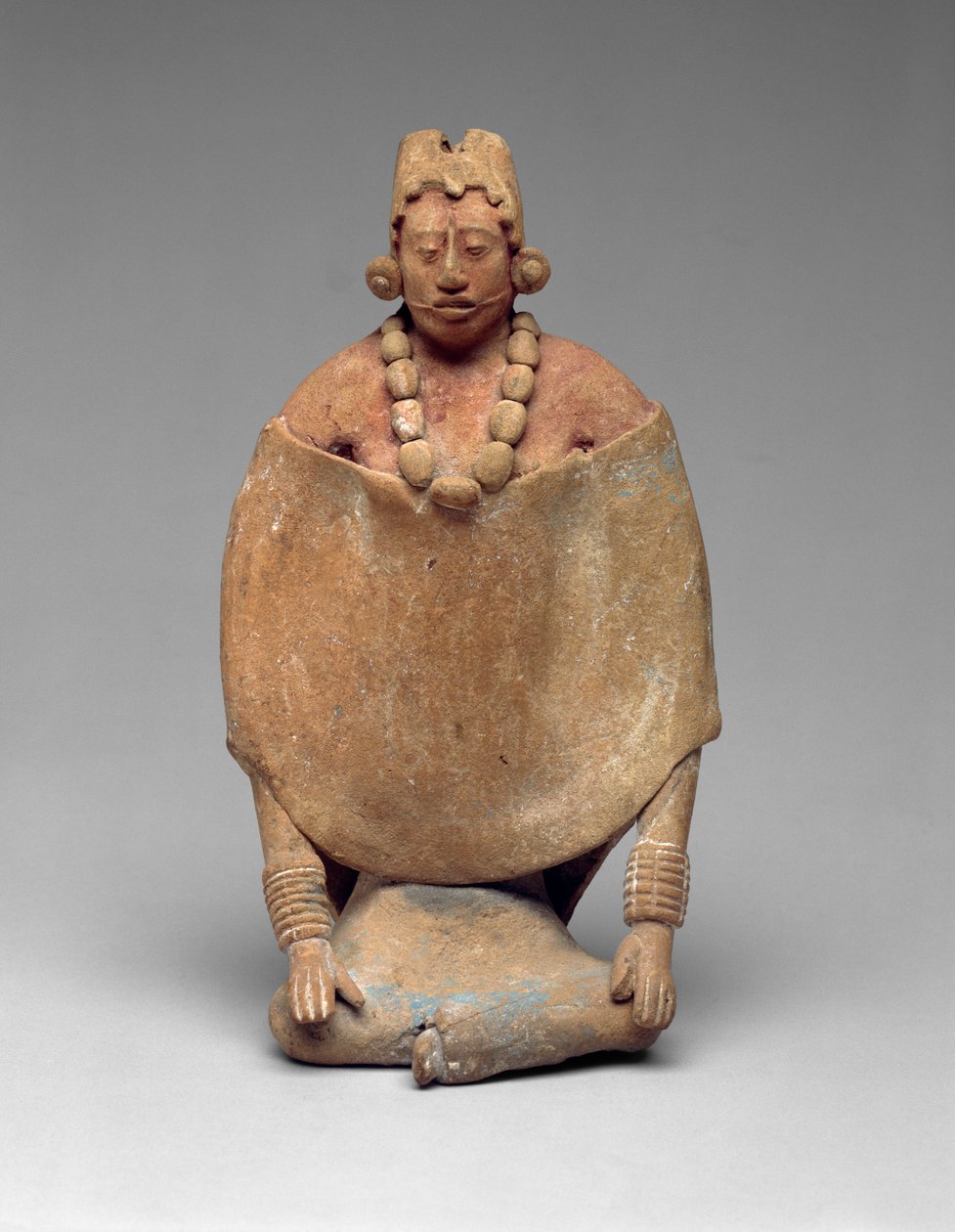 Sitzende Frau, Späte Klassik, 550-800 von Mayan