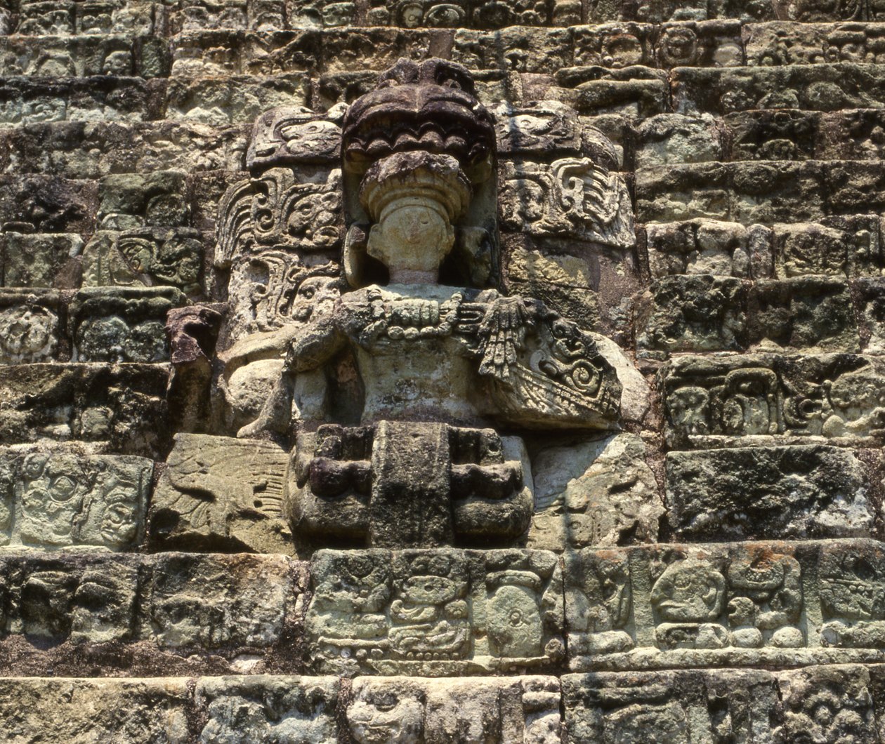 Hieroglyphische Statue von Copan von Mayan