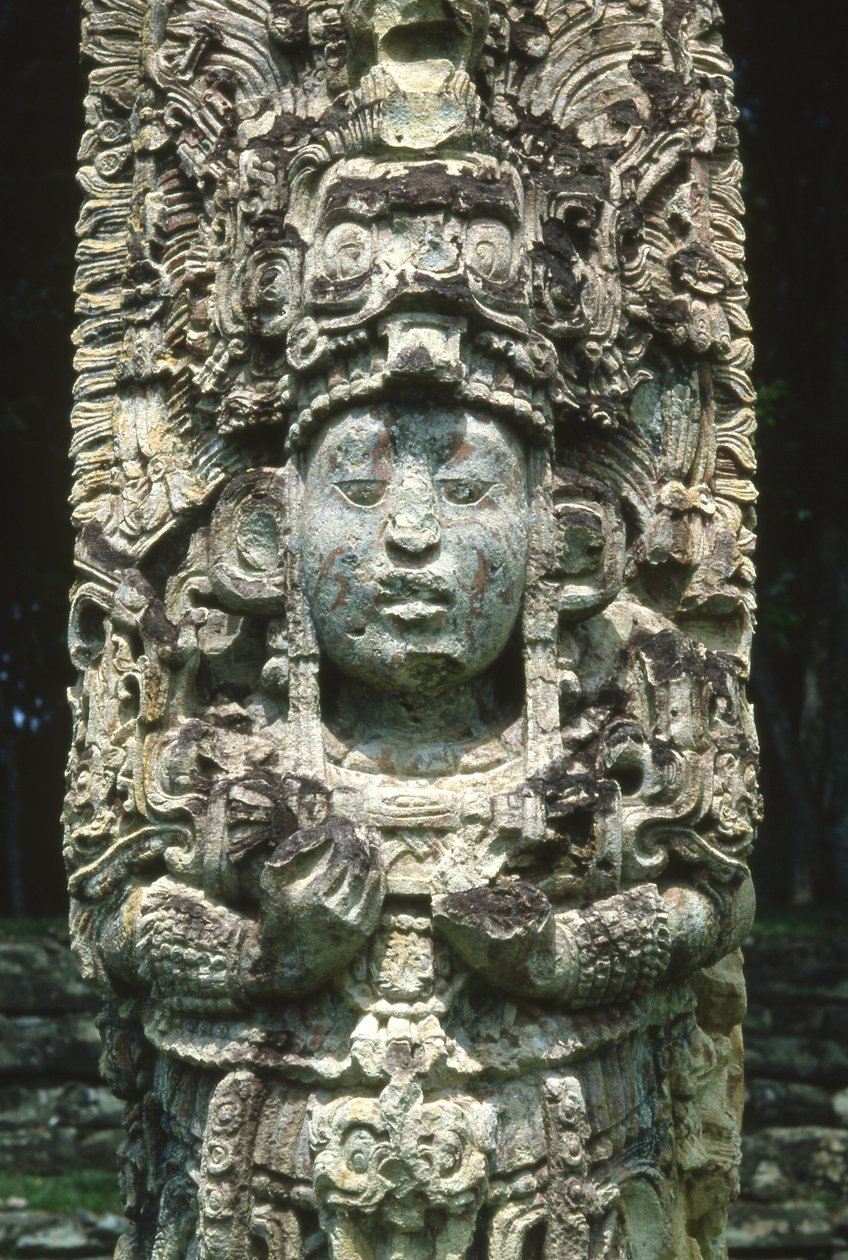 Copan Stela H von Mayan