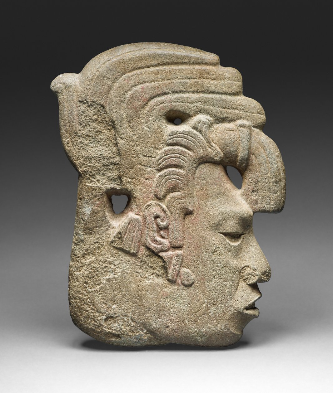 Königliches Profil, 650-800 n. Chr. von Mayan