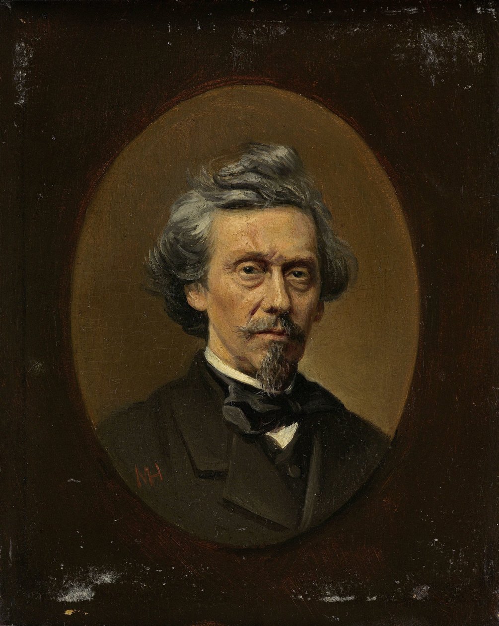 Petrus Franciscus Greive (1811-72), Maler von Meijer Isaäc de Haan
