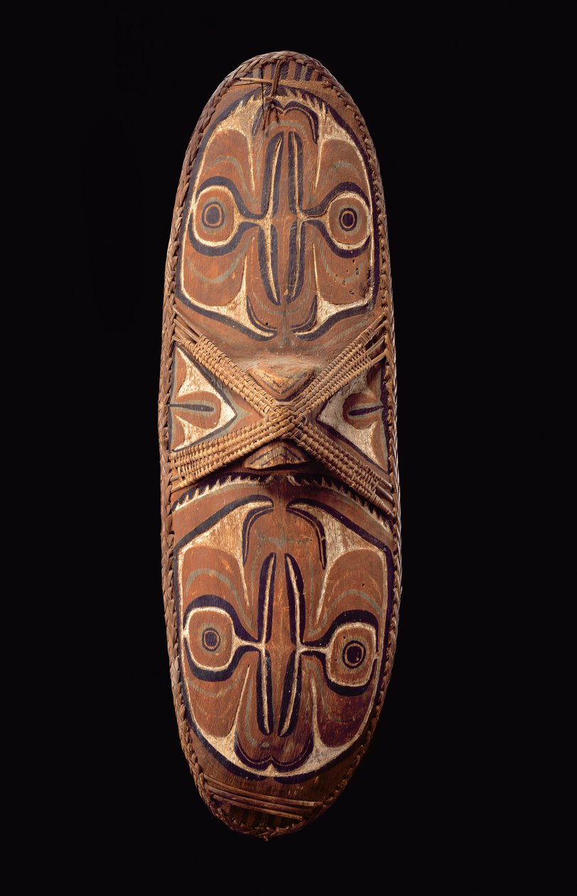 Schild von Melanesian