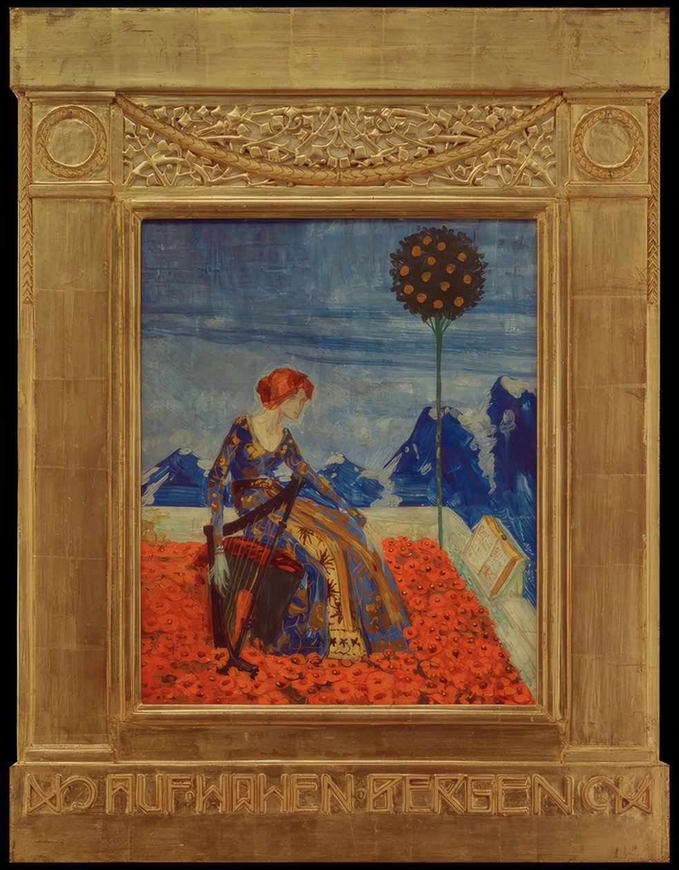 Auf hohen Bergen von Melchior Lechter