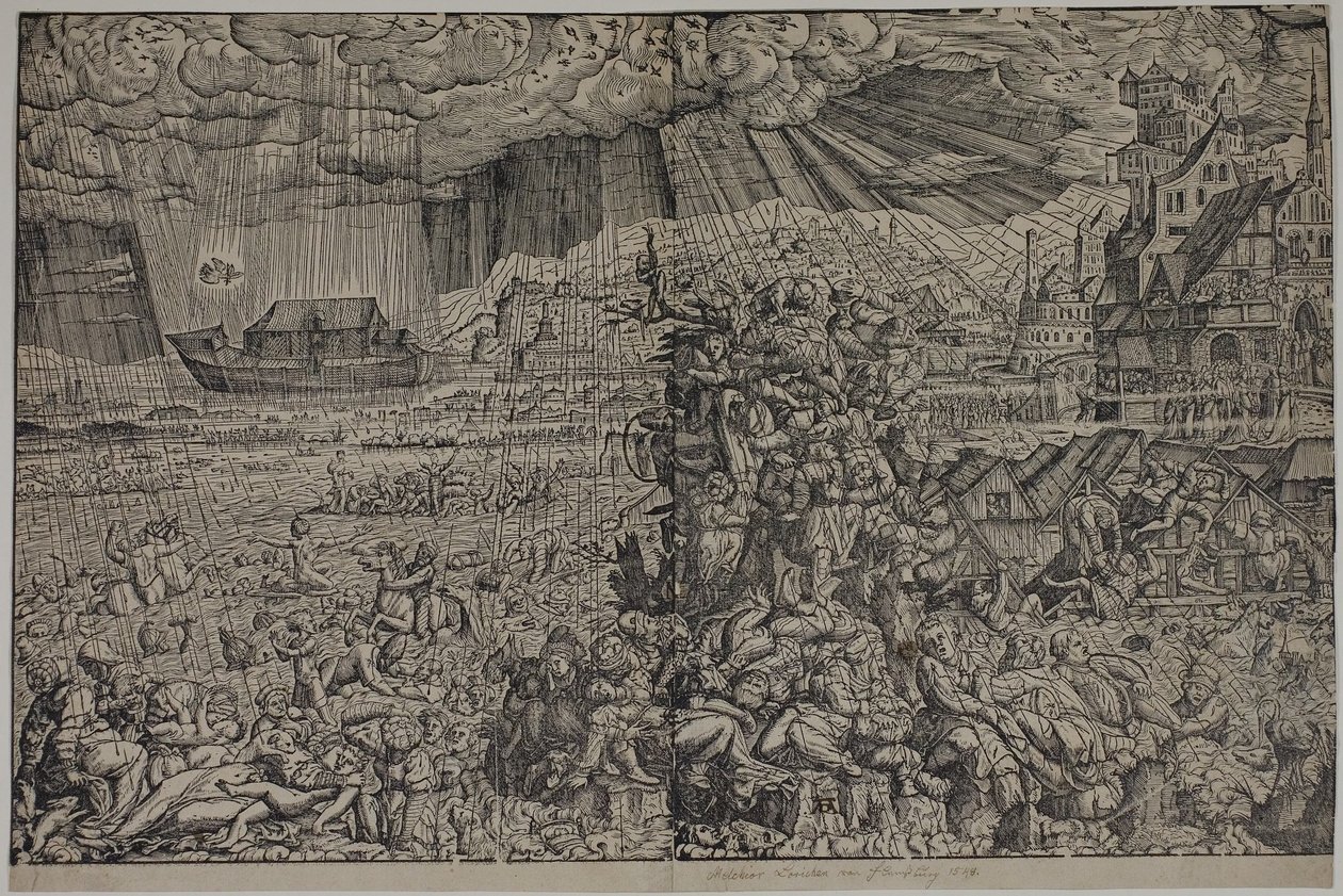 Die Sintflut von Melchior Lorck
