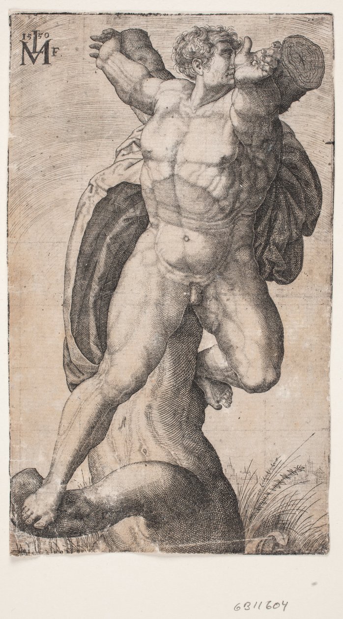 Der gekreuzigte Haman von Melchior Lorck
