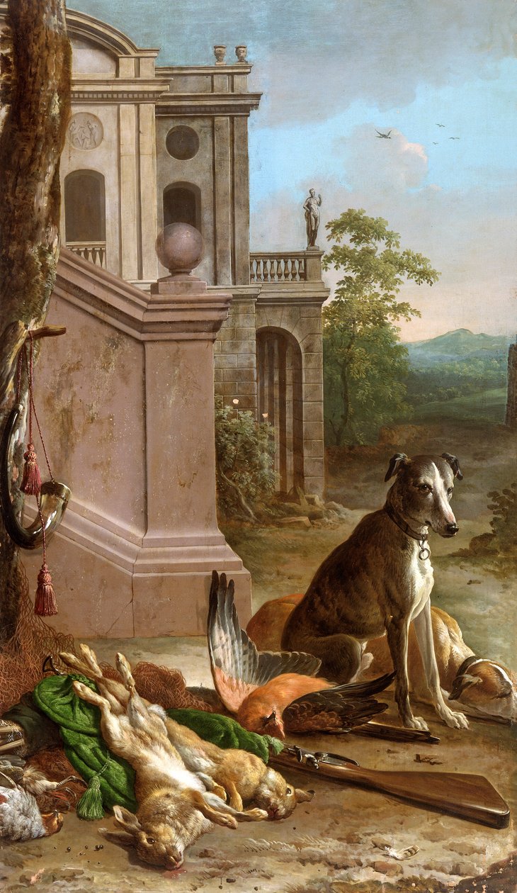 Totes Wild in einer Landschaft von Melchior d