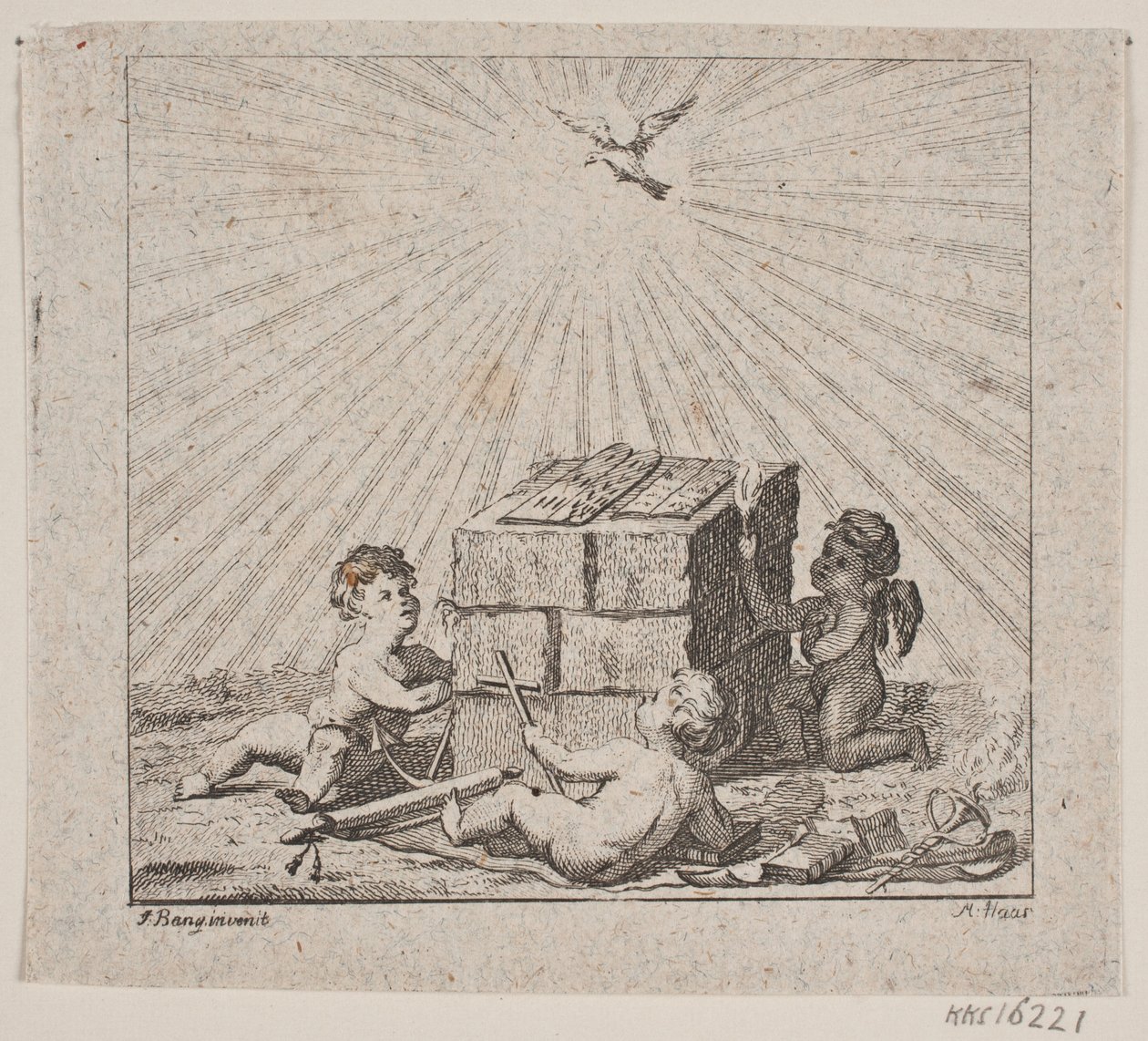 Vignette zu N. E. Balle "Theses Theologica" von Meno Haas