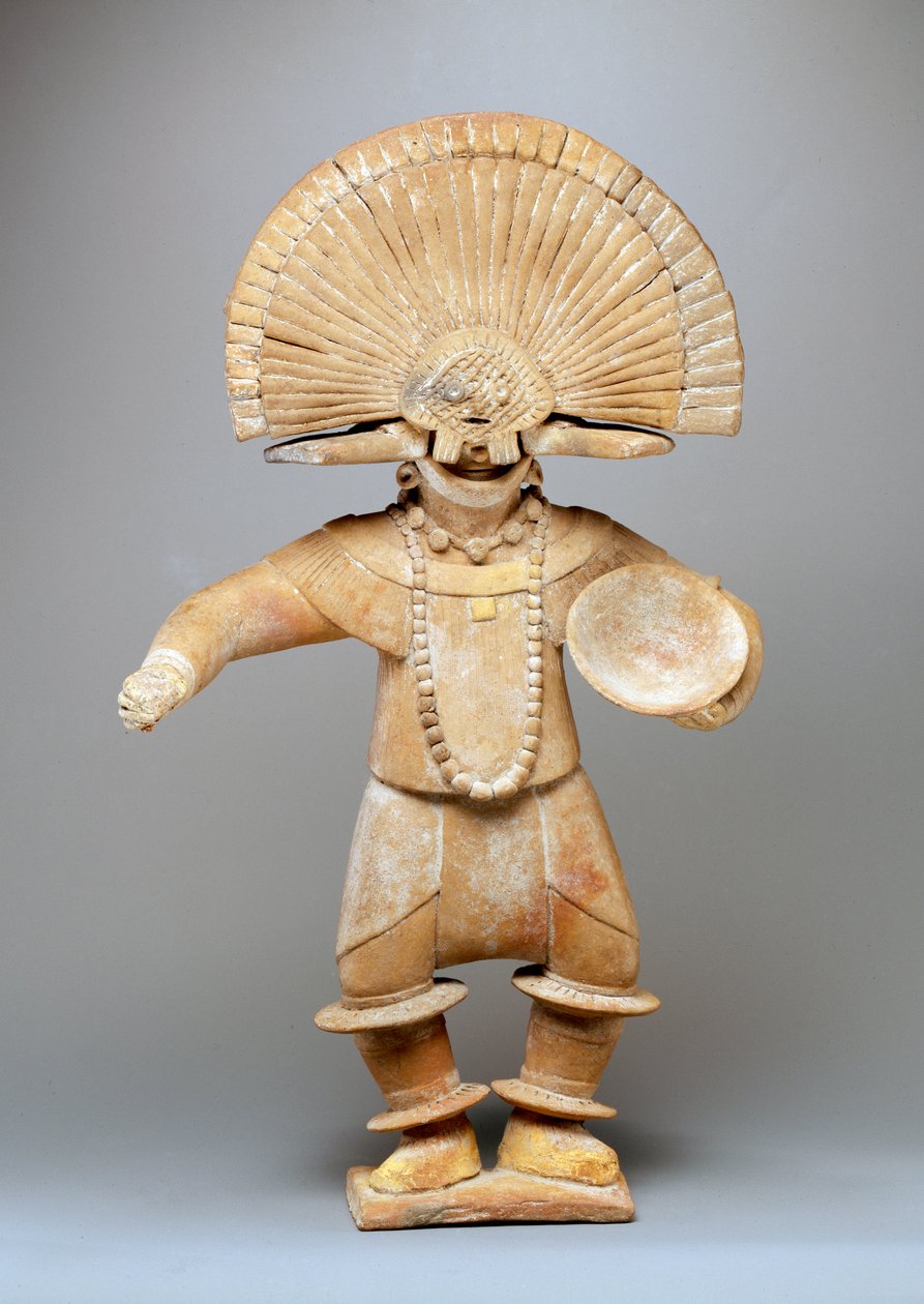 Tänzerin mit Kopfschmuck von Mesoamerican