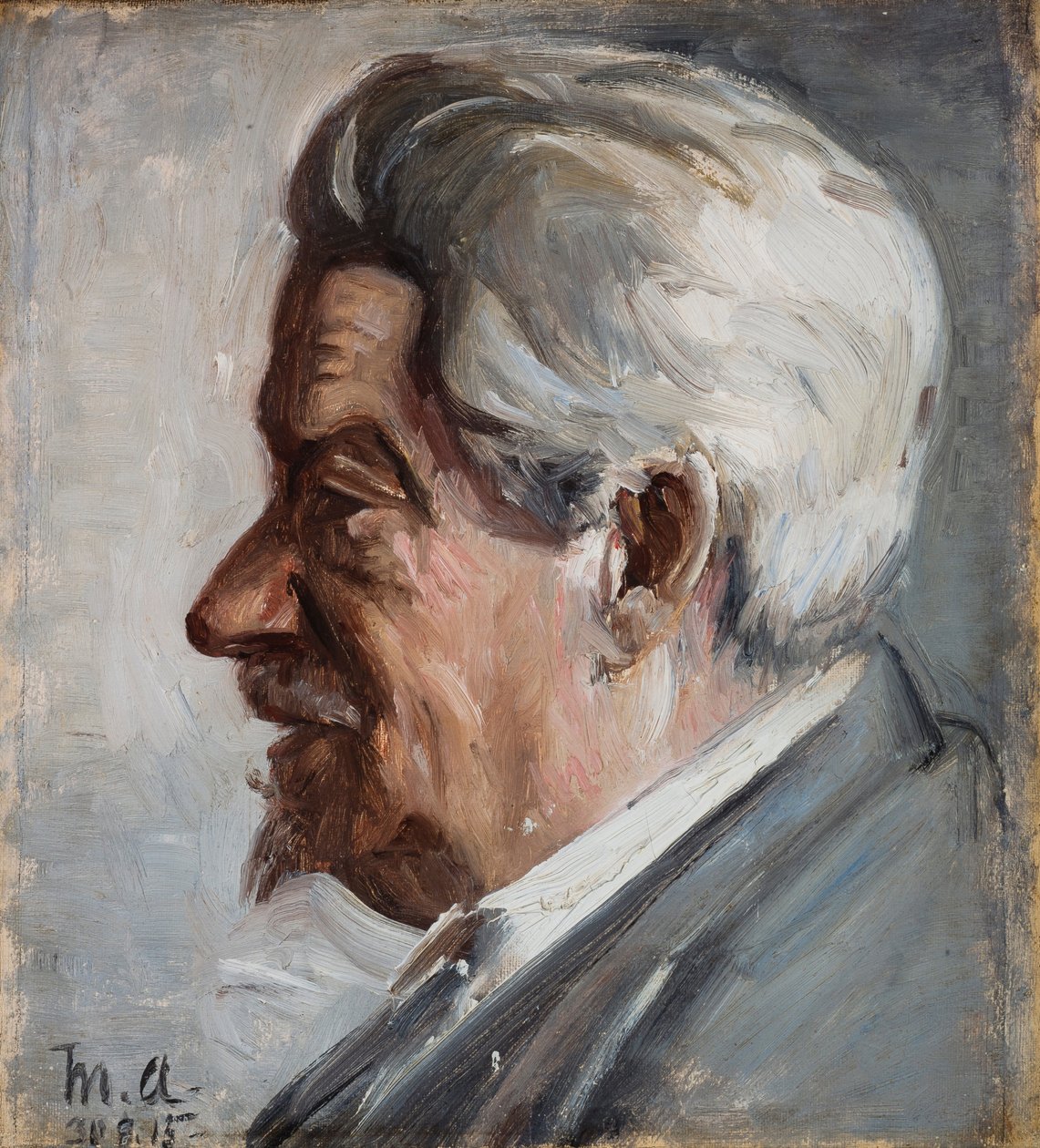 Georg Brandes von Michael Peter Ancher