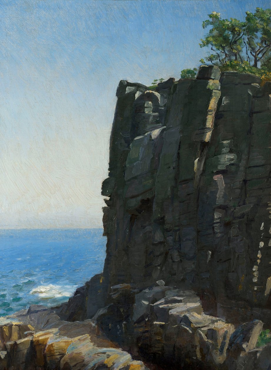 Die Heiligtumsklippen bei Rø von Michael Peter Ancher
