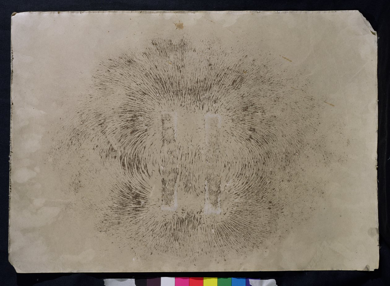 Magnetisches Experiment von Michael Faraday (1791-1867) von Michael Faraday