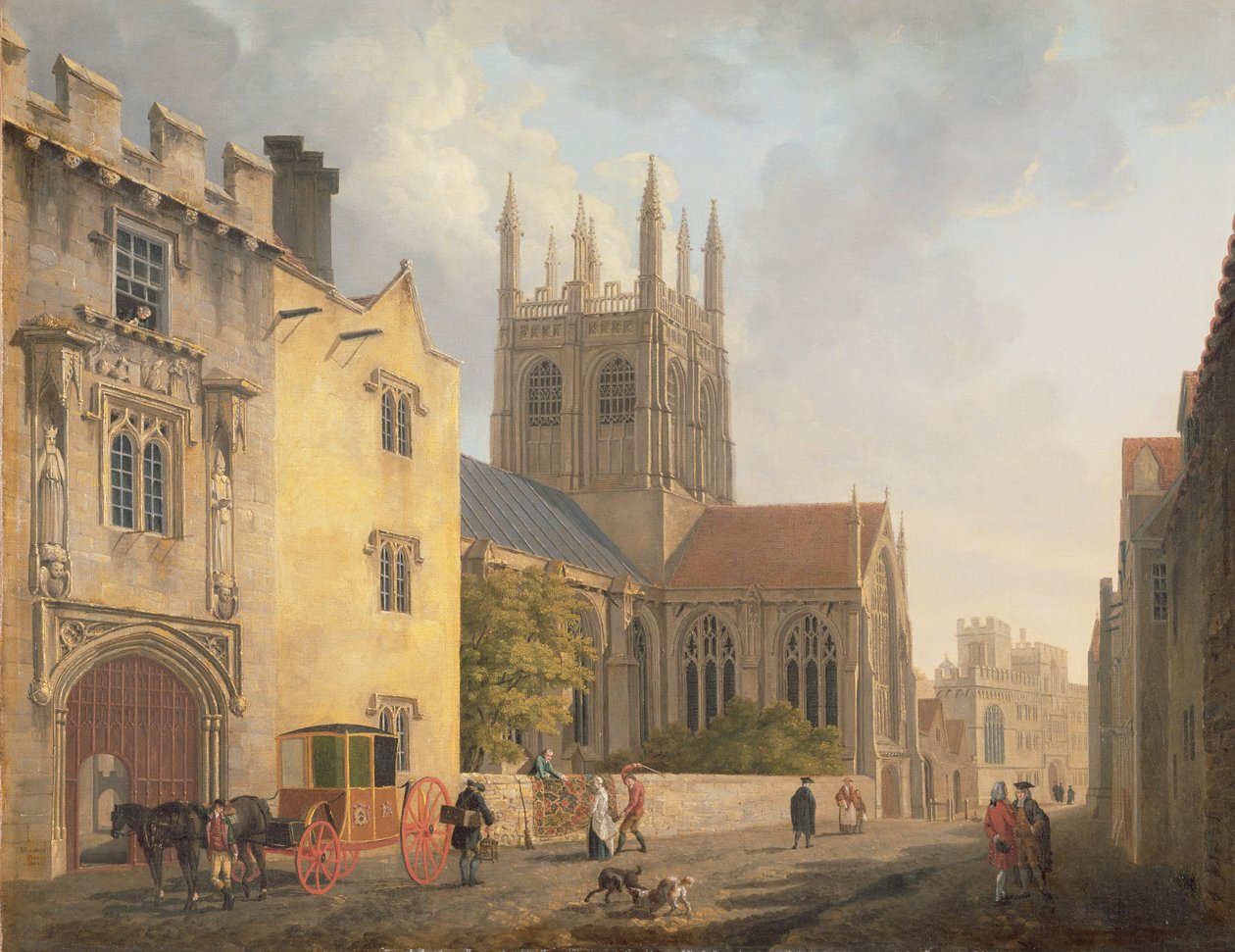 Merton College, Oxford von Michael Rooker