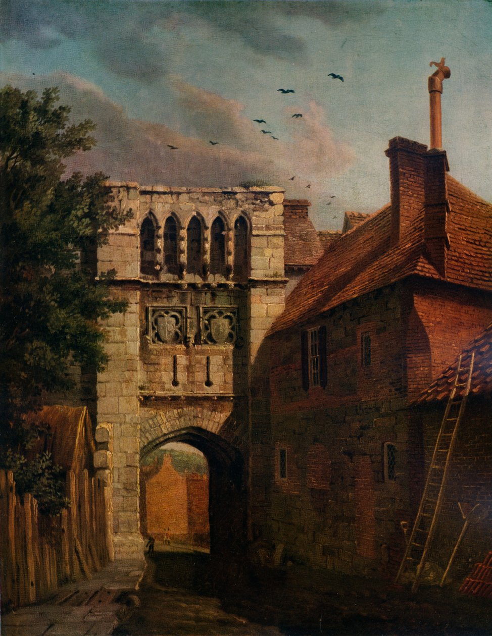 Westtor, Winchester, 1779 von Michael Angelo Rooker