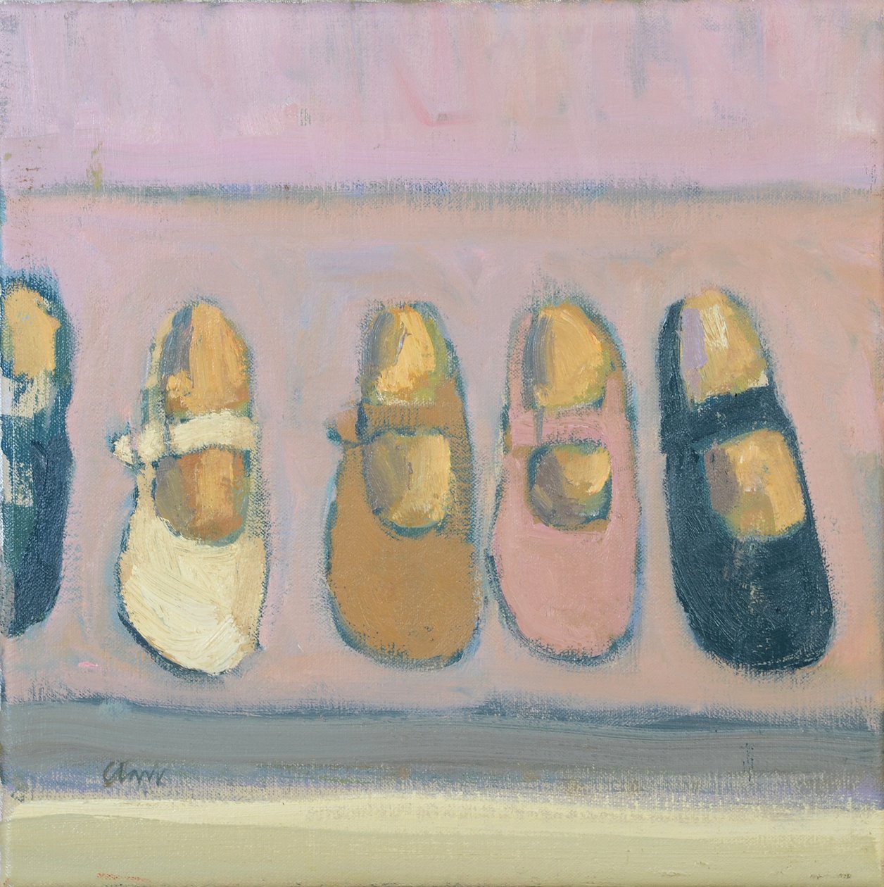 Mädchenschuhe, 2017 von Michael G. Clark