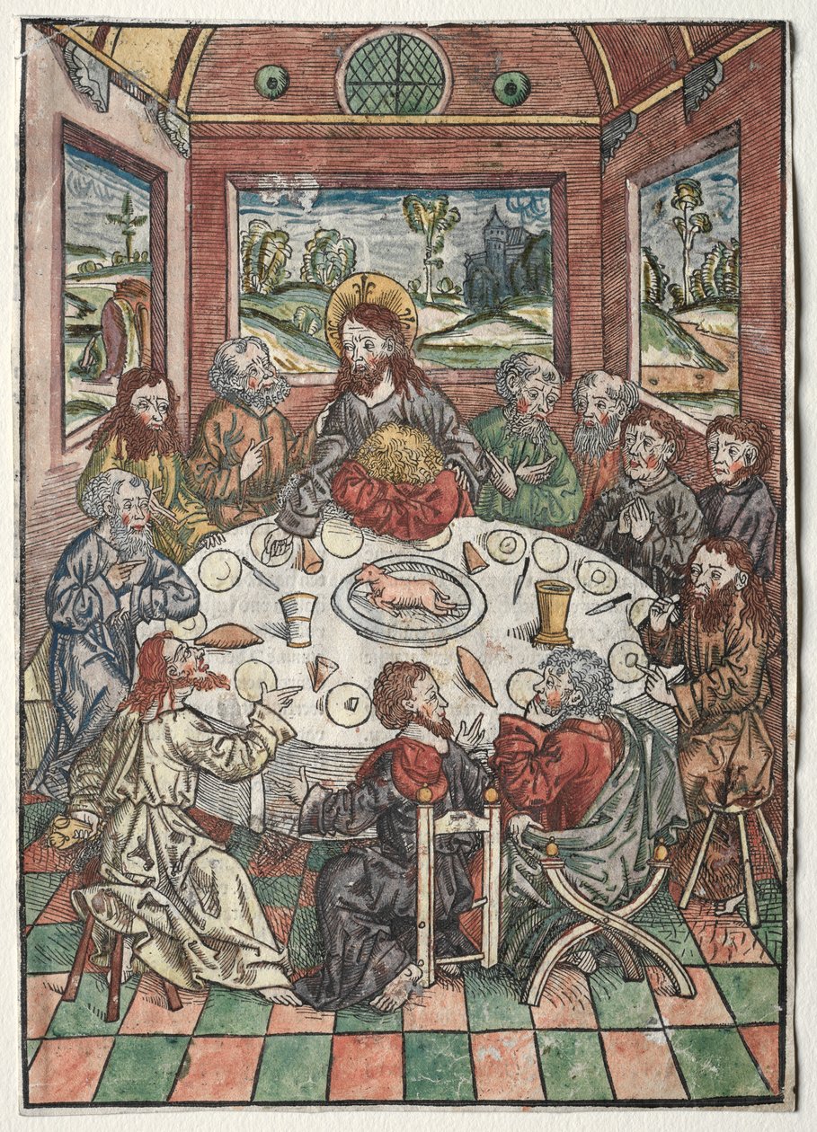 Der Schatzbehalter: Das letzte Abendmahl von Michael Wolgemut