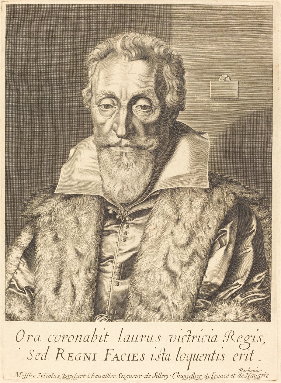 Nicolas Brulart von Michel Lasne