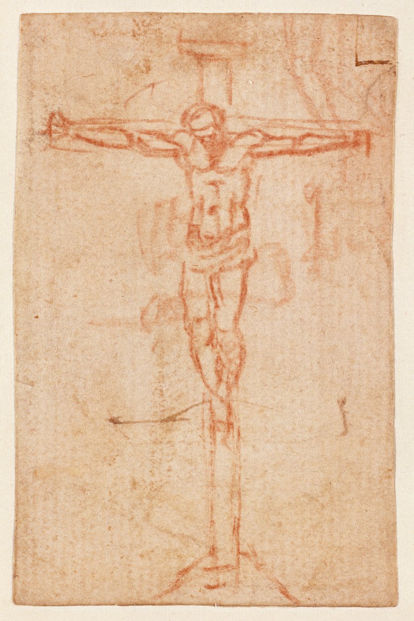 Christus am Kreuz von Michelangelo Buonarroti