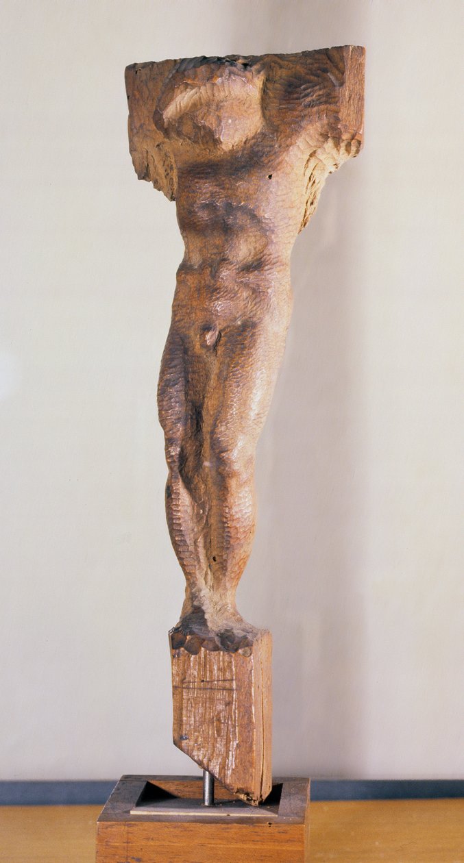 Kreuzigung (Terrakotta) von Michelangelo Buonarroti