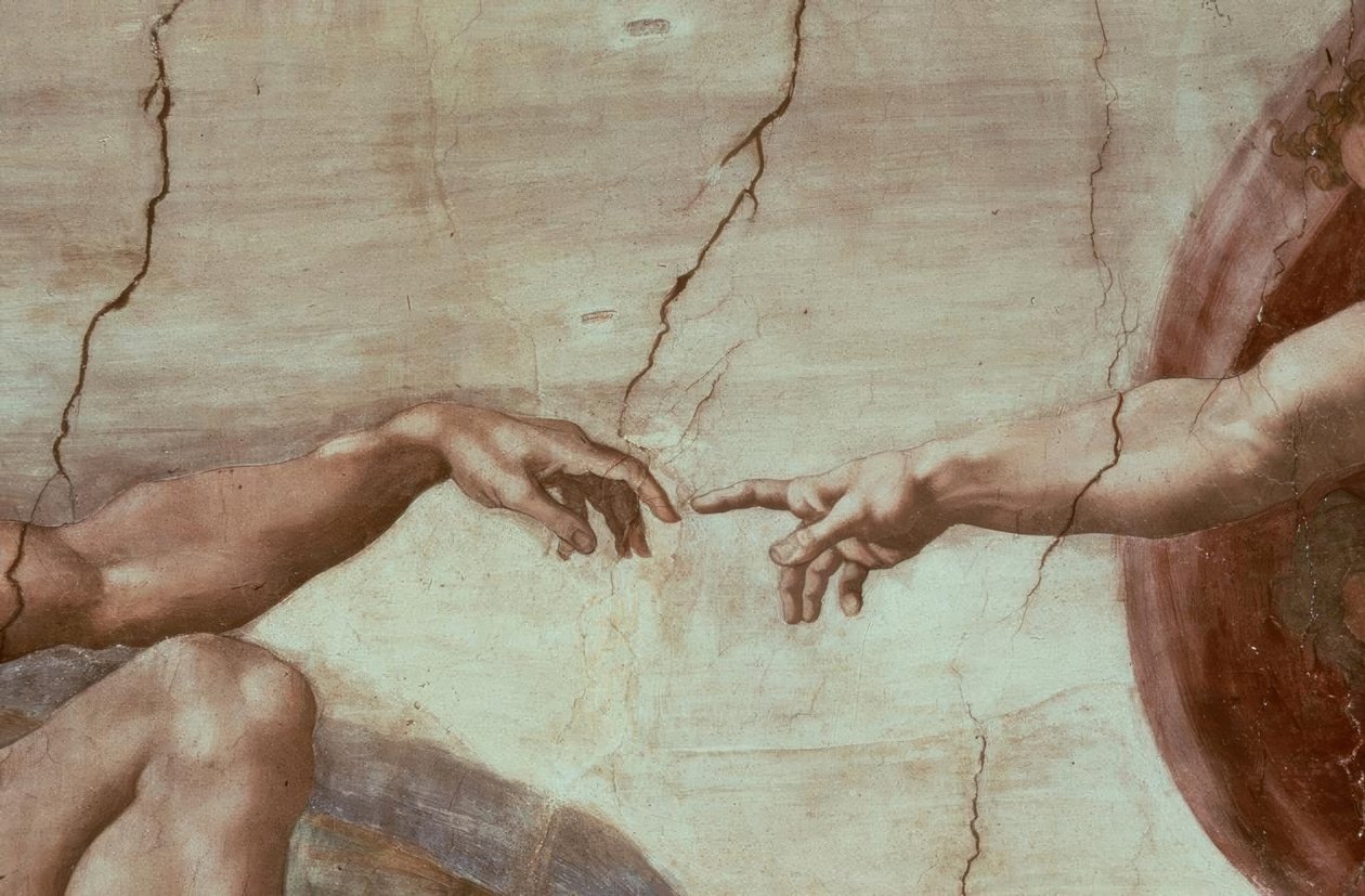 Die Erschaffung Adams von Michelangelo Buonarroti