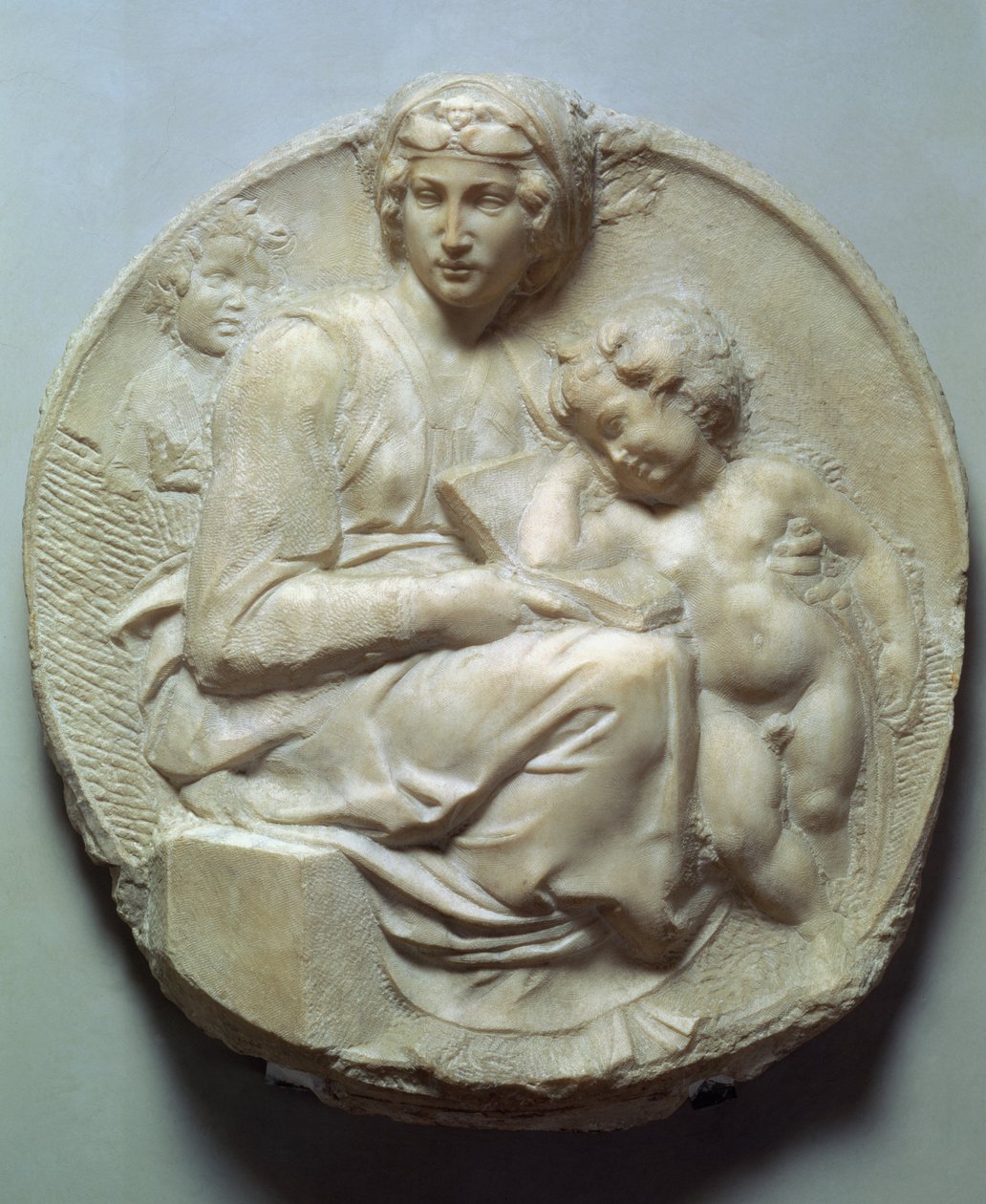 Pitti Tondo, ca. 1504 von Michelangelo Buonarroti