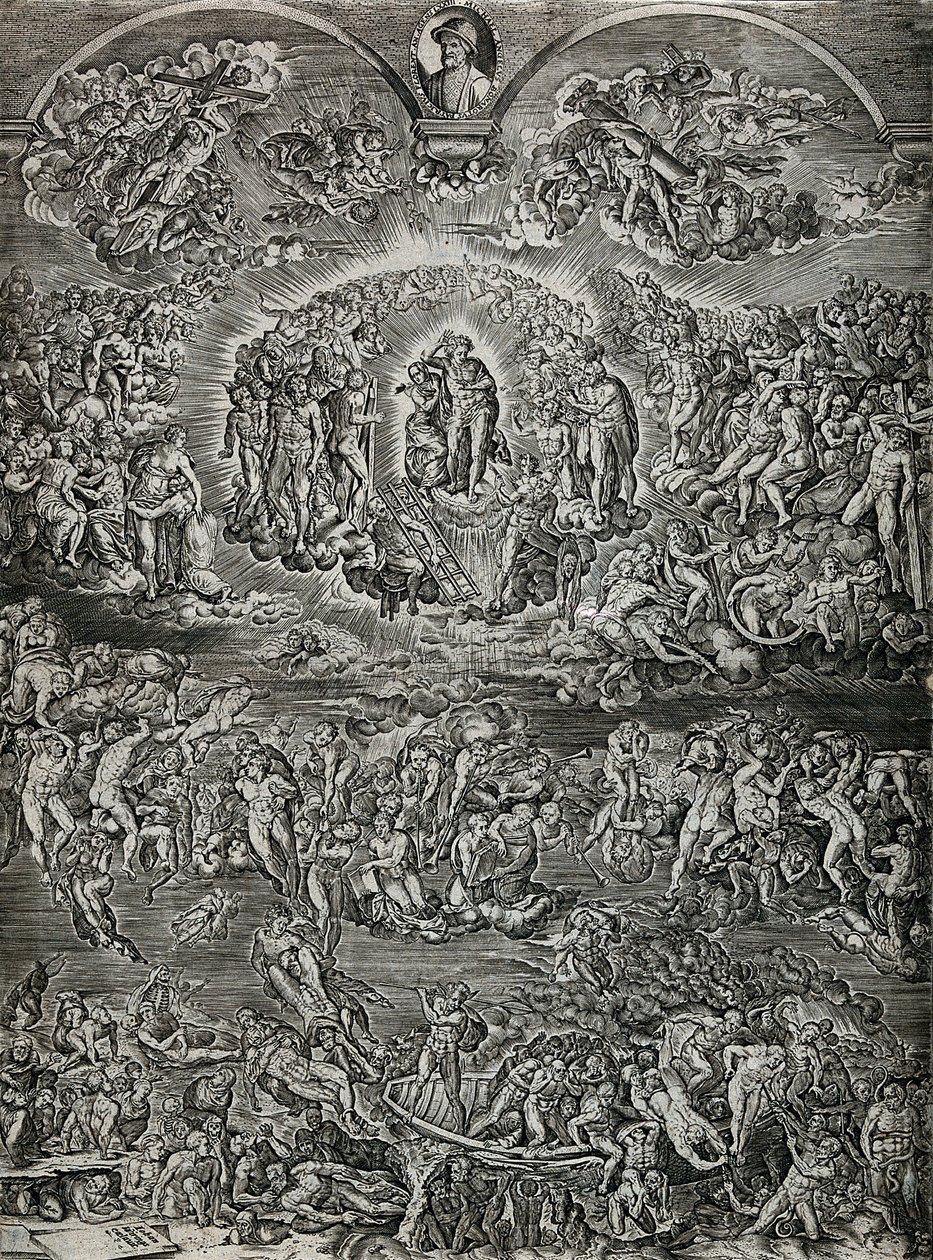 Das Jüngste Gericht von Michelangelo Buonarroti