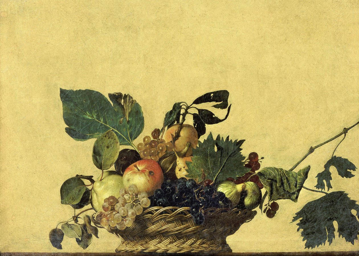 Korb mit Früchten von Michelangelo Merisi Caravaggio