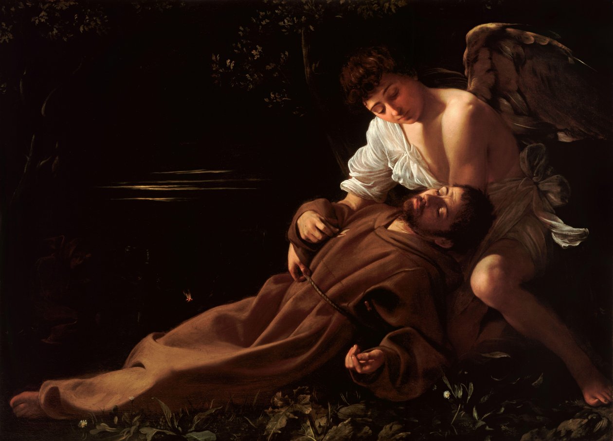 Franz von Assisi in Ekstase von Michelangelo Merisi Caravaggio