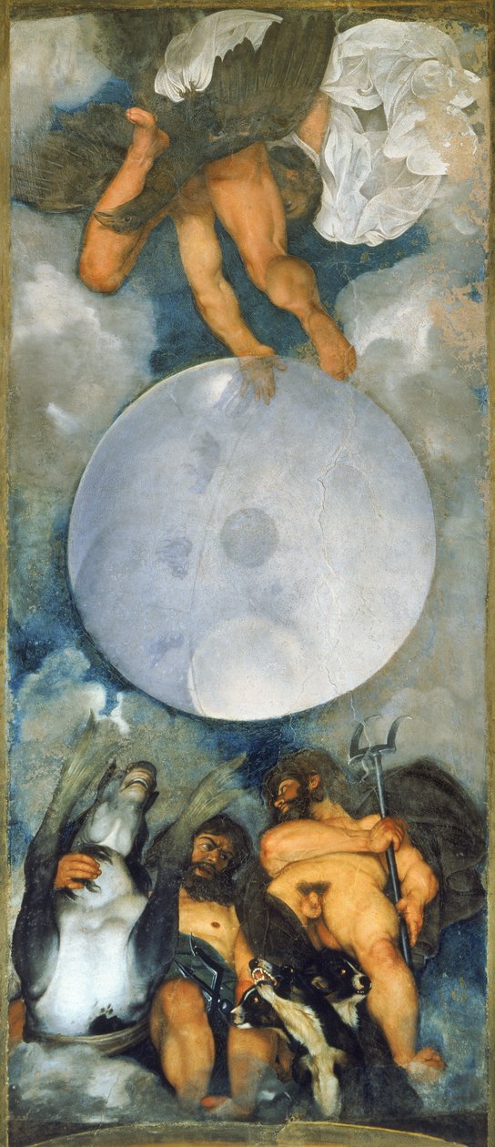 Jupiter, Neptun und Pluto von Michelangelo Merisi Caravaggio