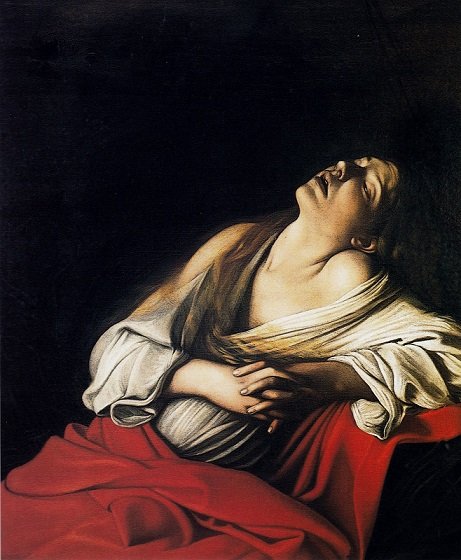Magdalena in Ekstase von Michelangelo Merisi Caravaggio