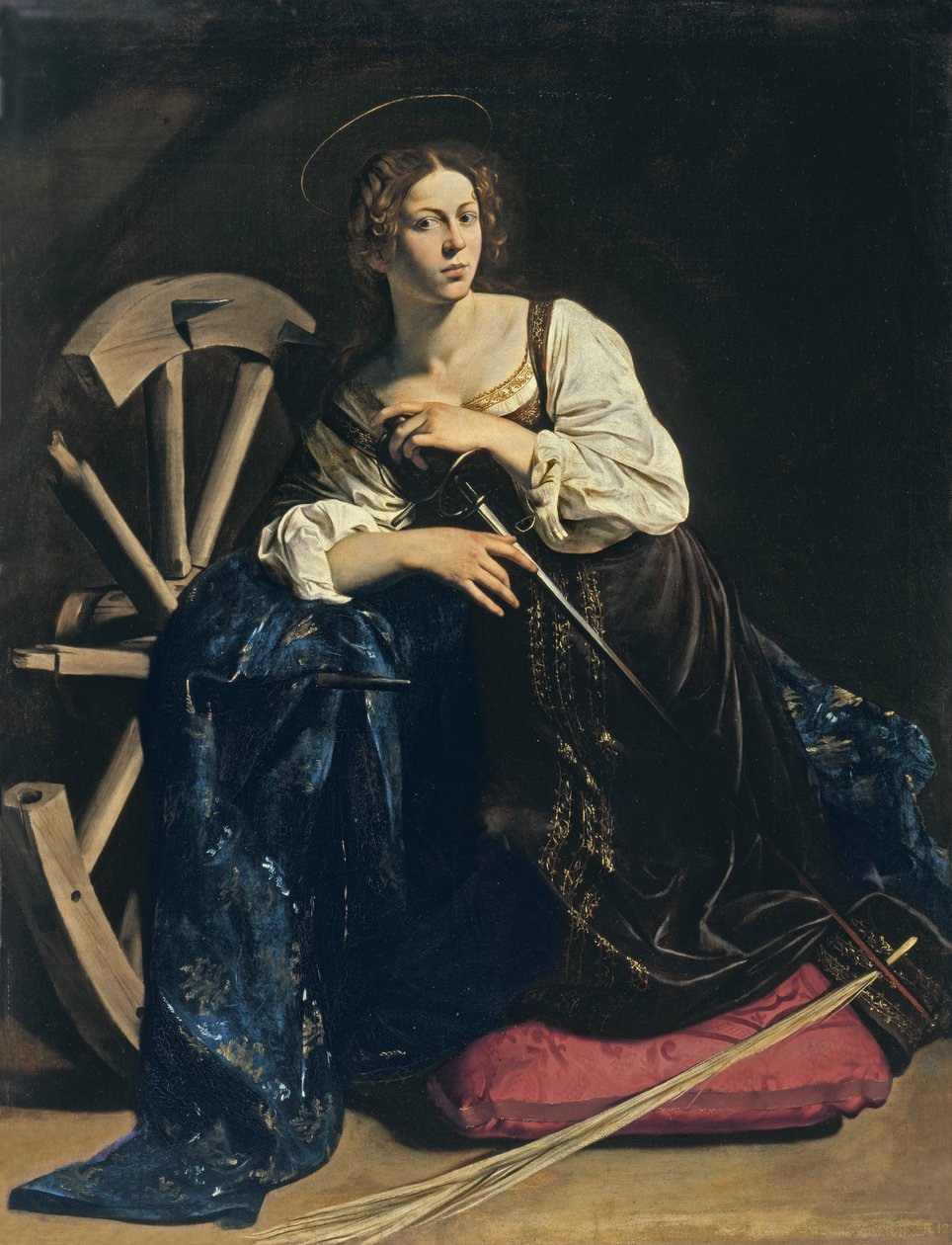 Heilige Katharina von Alexandria von Michelangelo Merisi Caravaggio