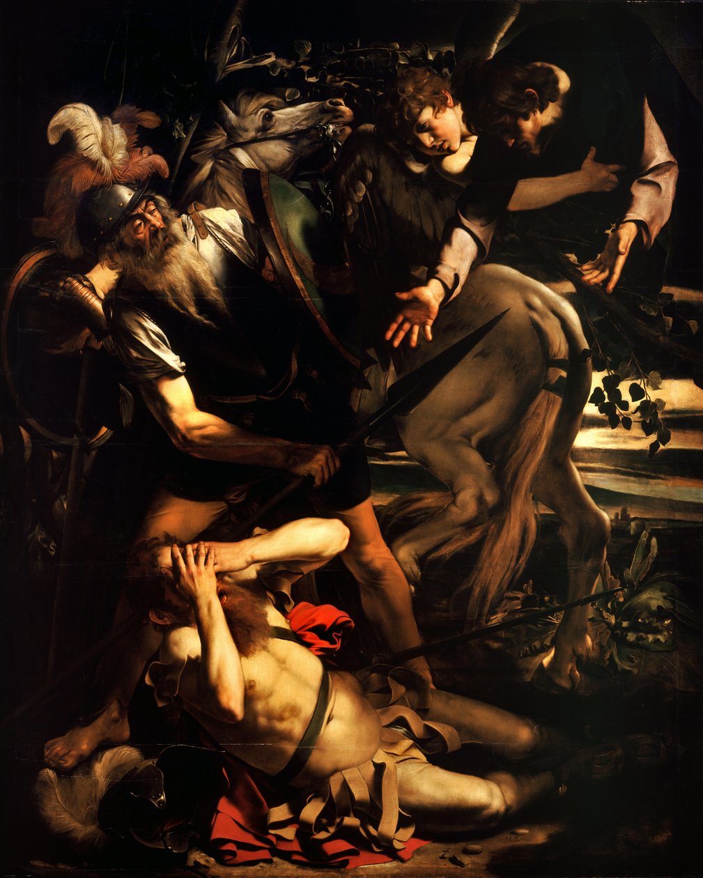 Die Bekehrung des Heiligen Paulus von Michelangelo Merisi Caravaggio