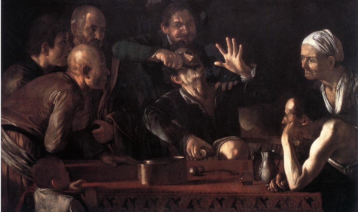 Der Zahnzieher von Michelangelo Merisi Caravaggio
