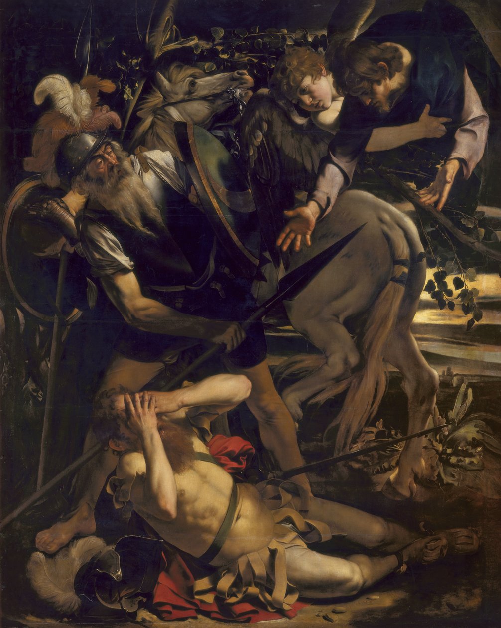Die Bekehrung des Heiligen Paulus von Michelangelo Merisi Caravaggio