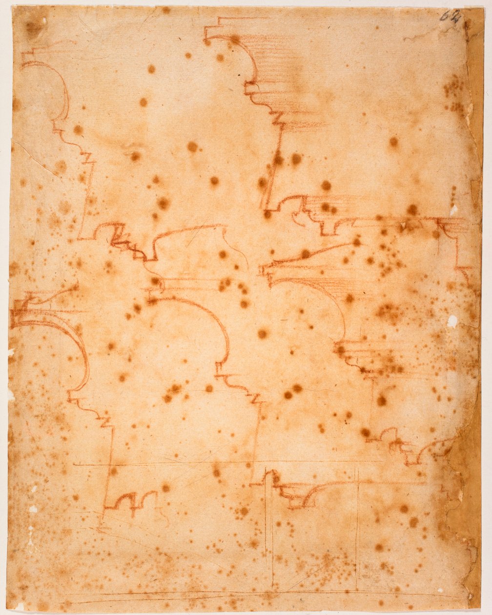 Rahmen für den Laurentianischen Hof von Michelangelo Buonarroti