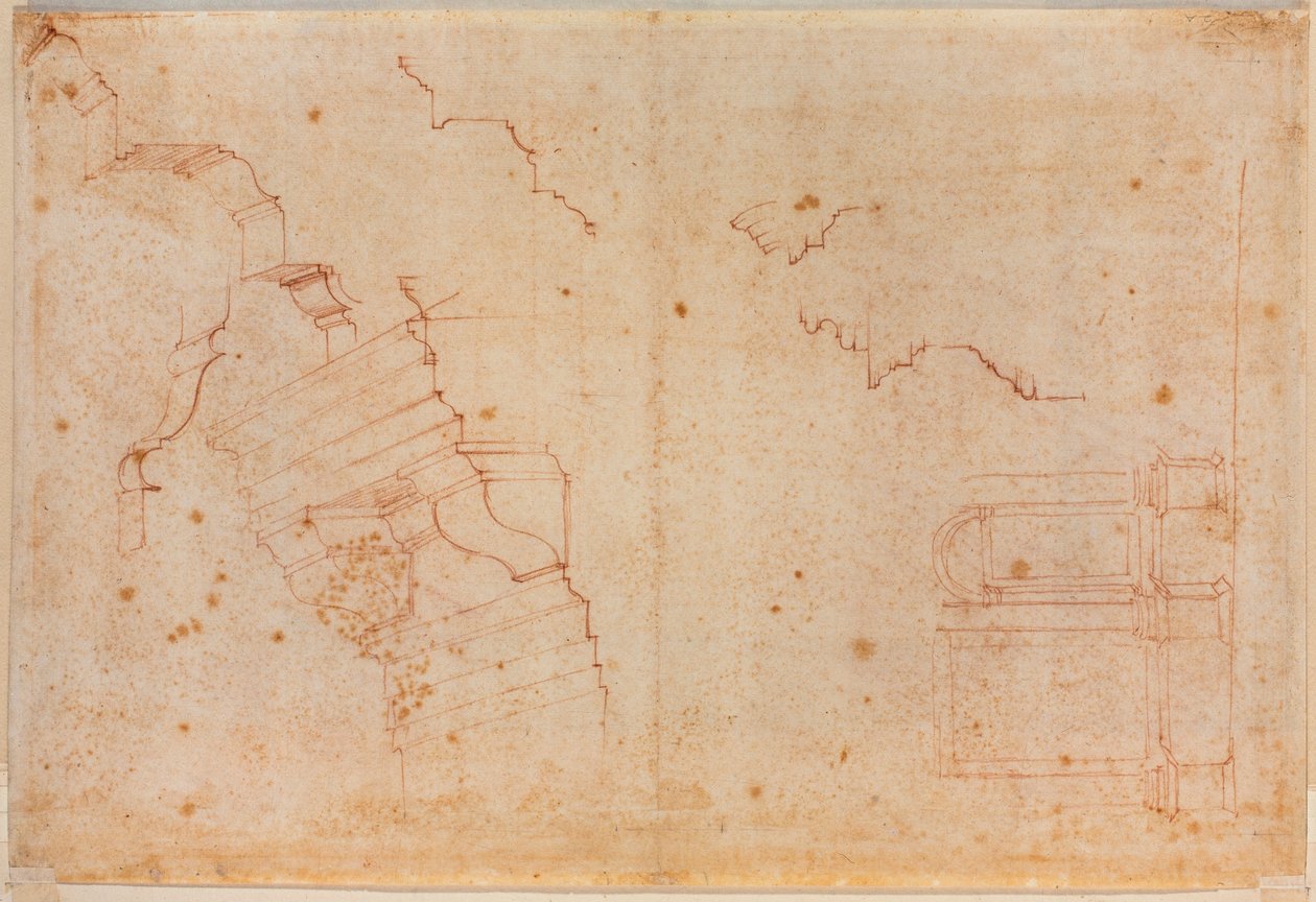 Studi da monumenti romani, XVI secolo von Michelangelo Buonarroti