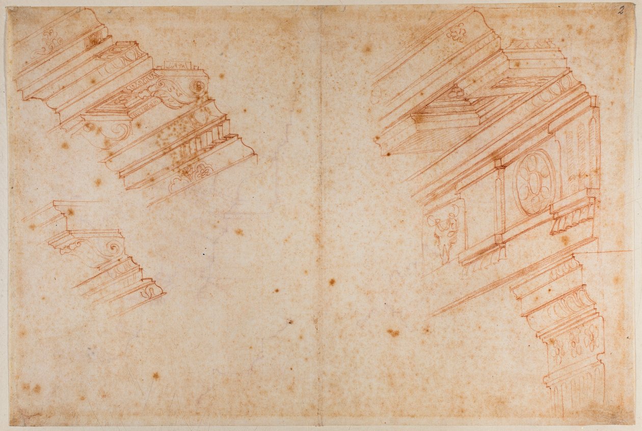 Studien von römischen Denkmälern von Michelangelo Buonarroti