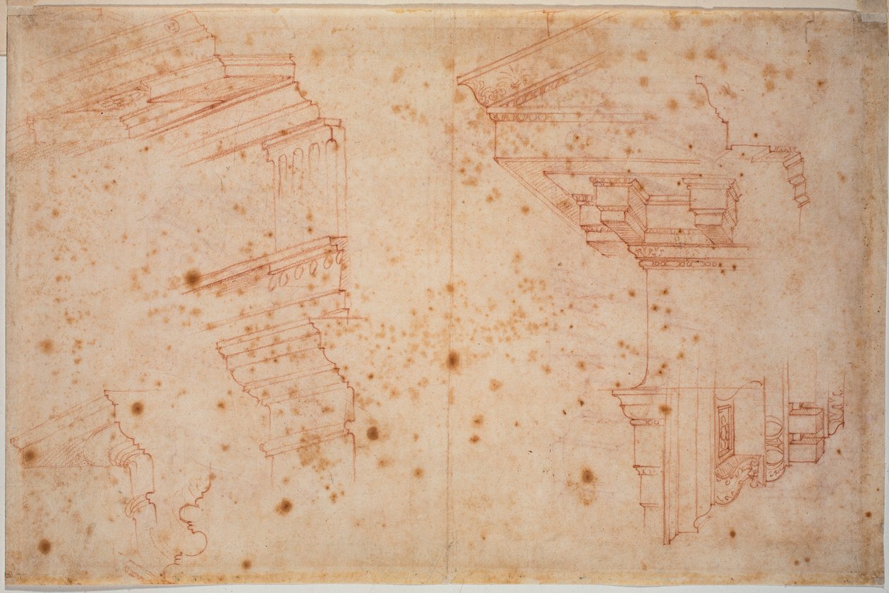 Studien von römischen Denkmälern von Michelangelo Buonarroti
