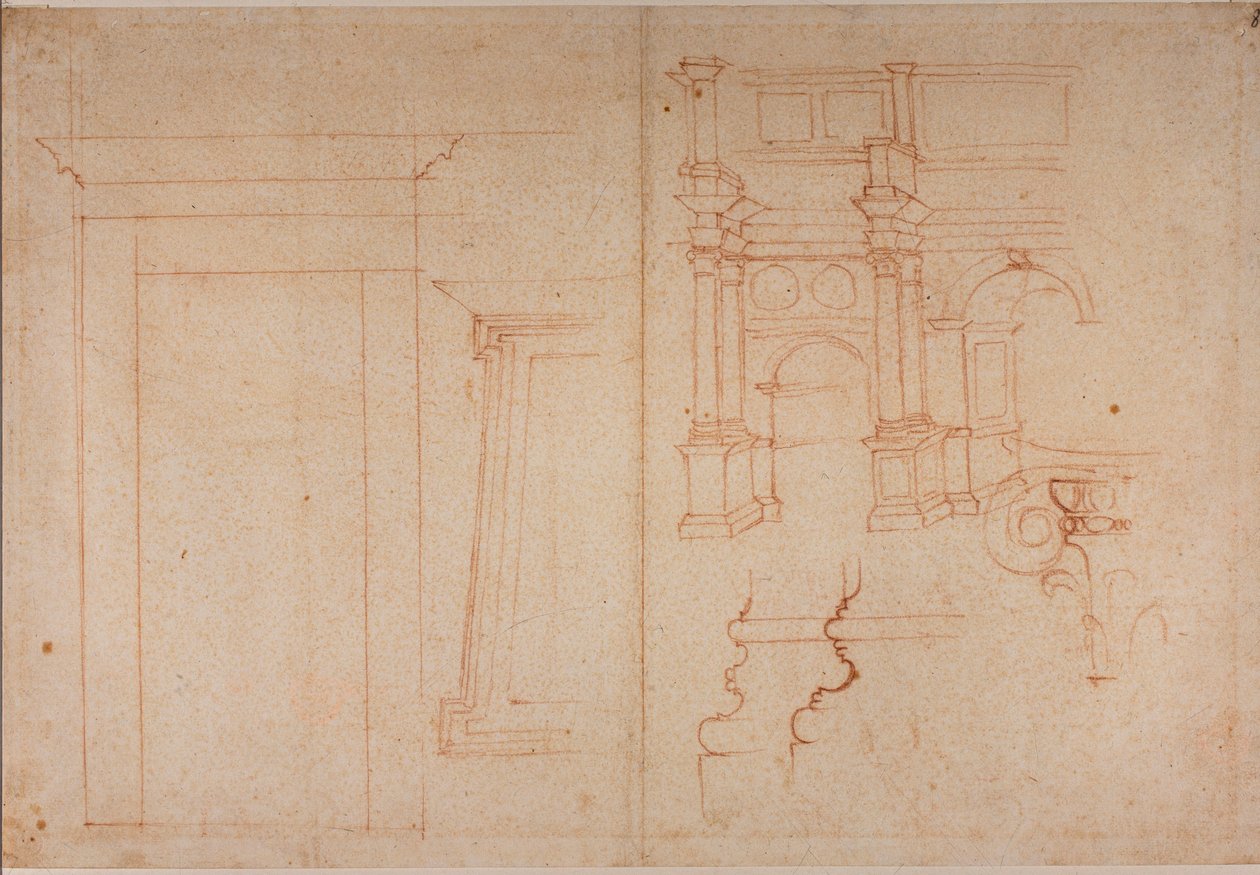 Studien von römischen Denkmälern von Michelangelo Buonarroti