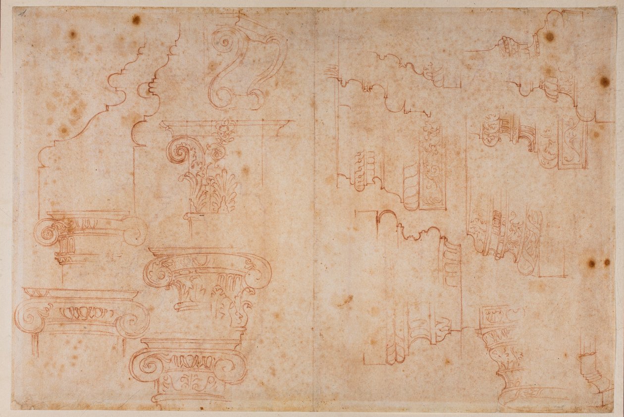 Studien von römischen Denkmälern von Michelangelo Buonarroti