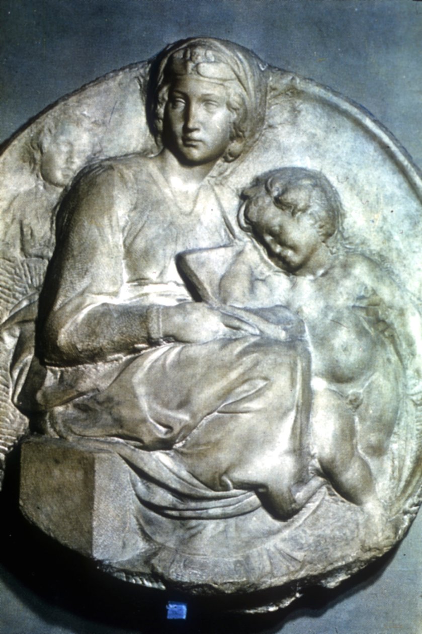 Jungfrau und Kind, 1504-1505 von Michelangelo Buonarroti