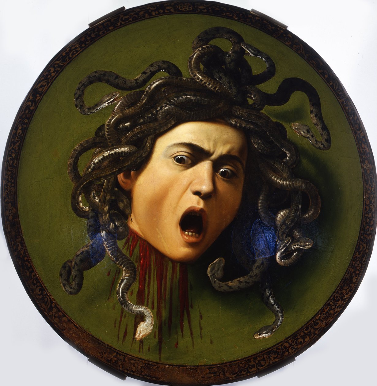 Medusa, 1596-1598 von Michelangelo Merisi Caravaggio
