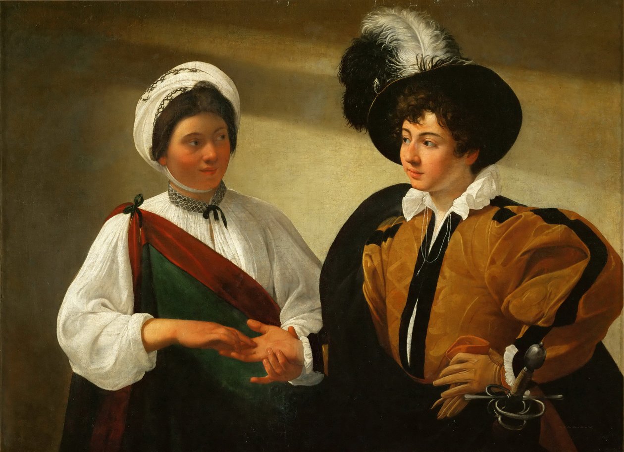 Die Wahrsagerin von Michelangelo Merisi Caravaggio