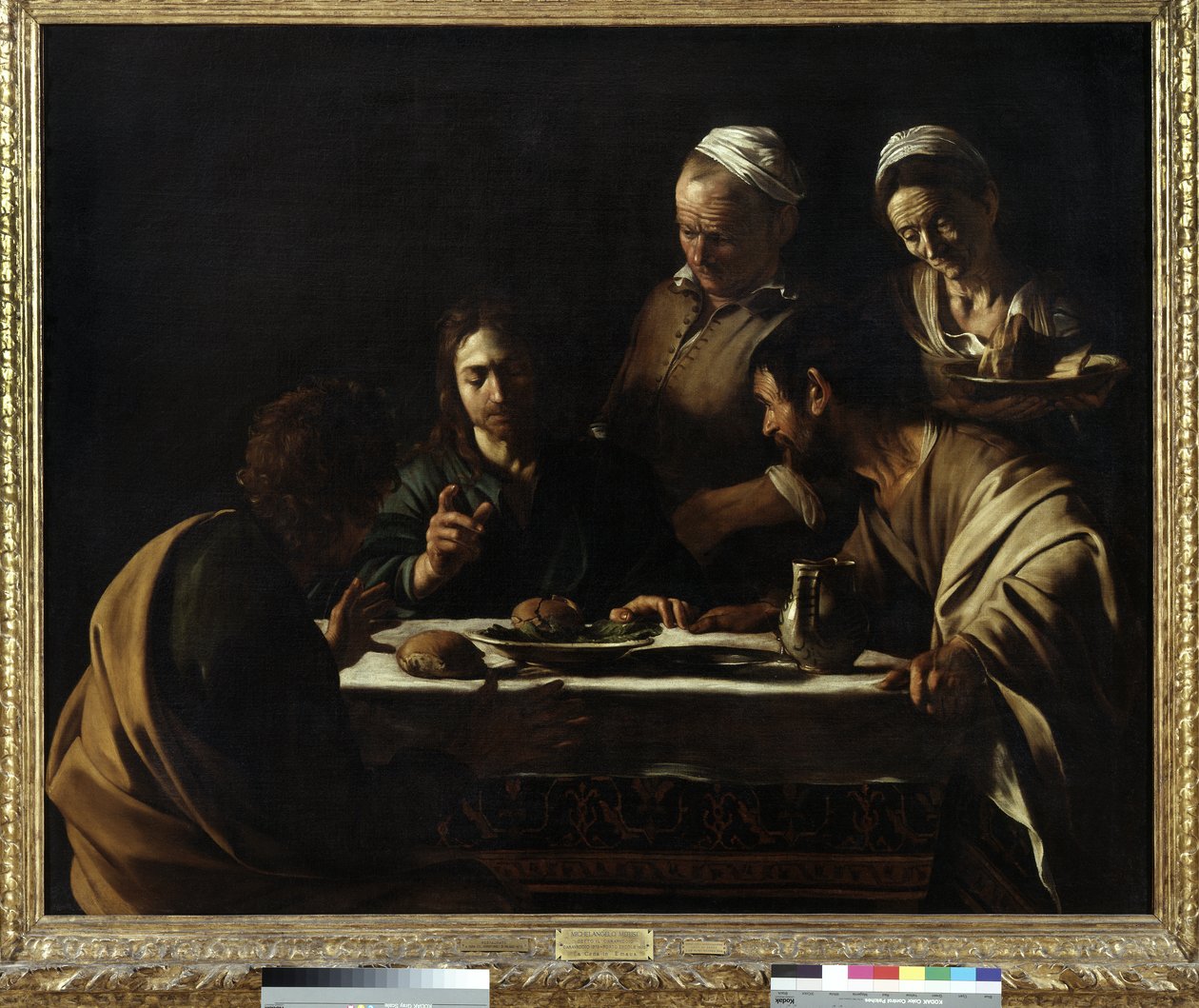 Abendmahl in Emmaus von Michelangelo Merisi da Caravaggio