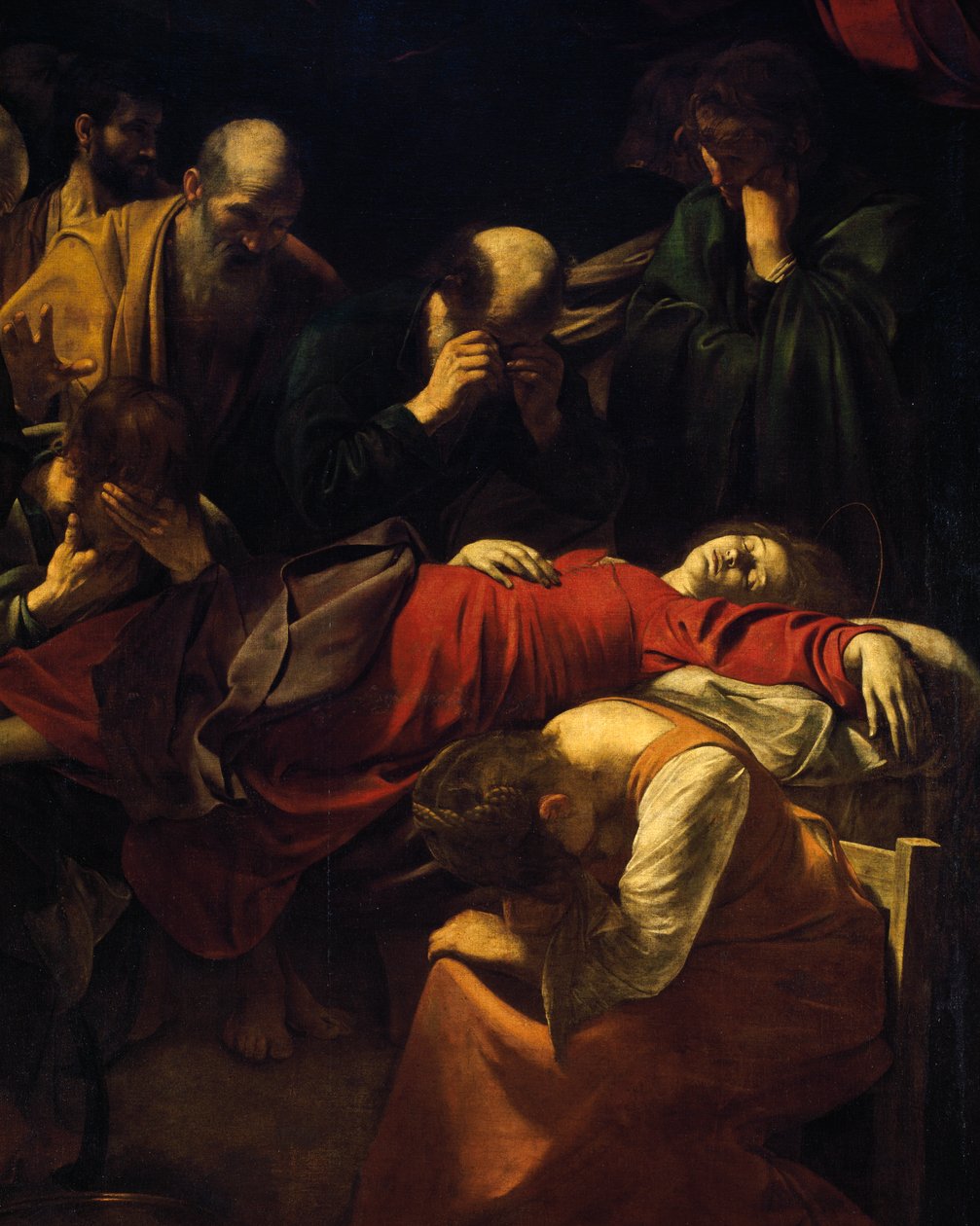 Der Tod der Jungfrau von Michelangelo Merisi da Caravaggio