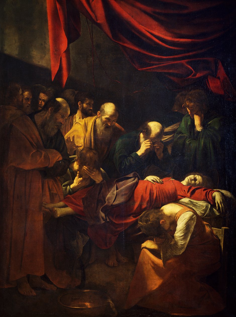 Der Tod der Jungfrau von Michelangelo Merisi da Caravaggio
