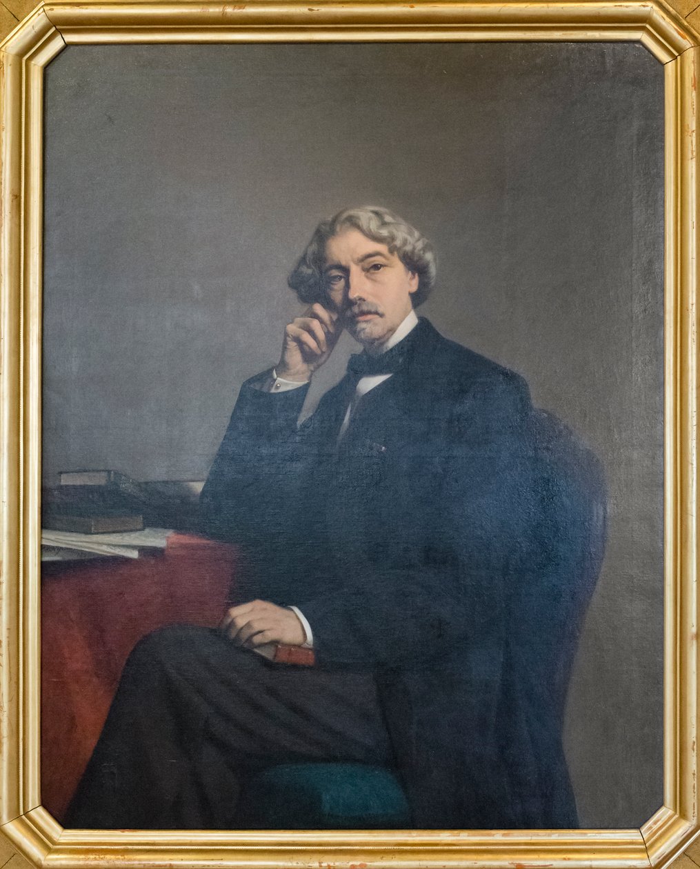 Porträt von Andrea Maffei von Michele Gordigiani