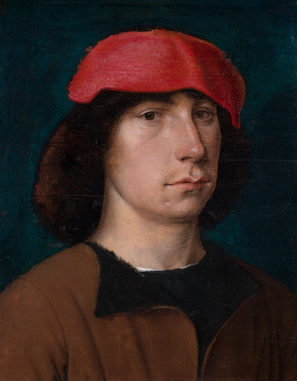 Ein junger Mann mit roter Mütze, ca. 1512 von Michiel Sittow