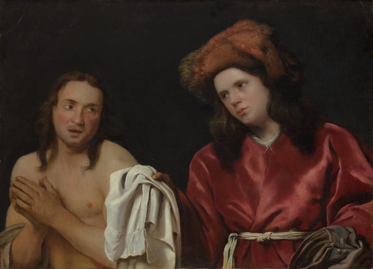 Die Nackten bekleiden, ca. 1661 von Michiel Sweerts