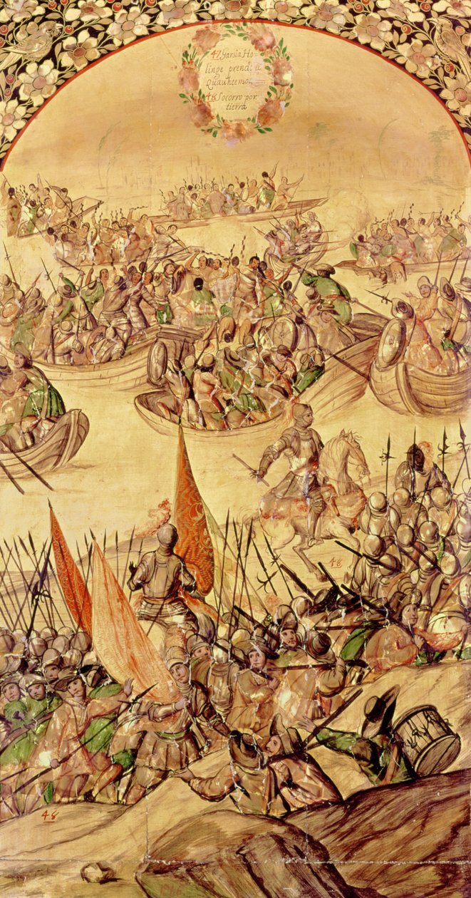 Garcia de Holguin besetzt Quanhtemoc von Miguel Gonzalez