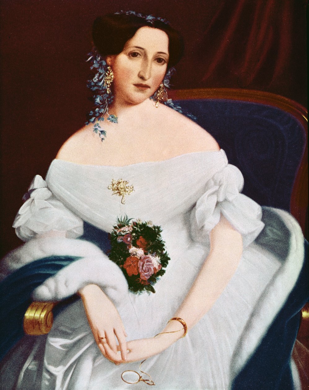 Luisa Pesjakova, ca. 1855 von Mihael Stroj
